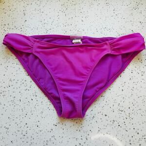 3/$12 Pastel Purple Low Rise Bikini Bottoms Size Jrs Large